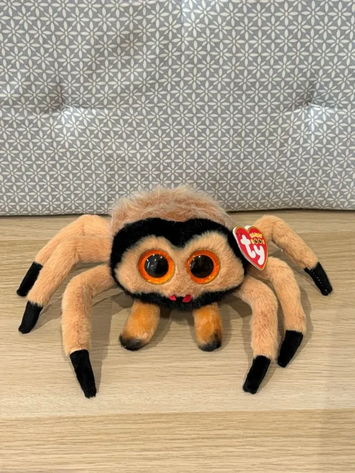 Peluche Godfrey l'Araignée "The Beanie Boo's Collection"