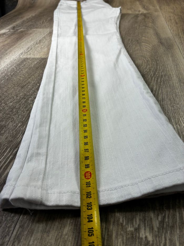 Jeans femme xl blanc - photo numéro 10