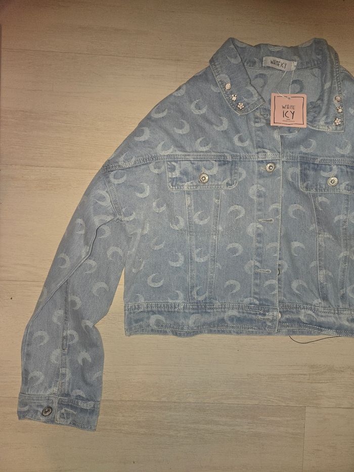 Veste en jean taille s - photo numéro 3
