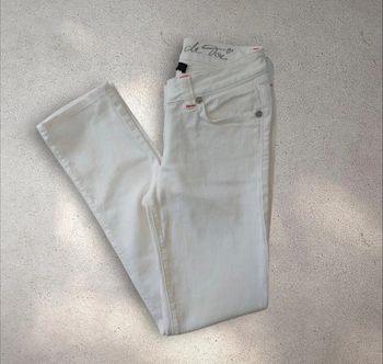 Jean droit regular fit blanc Morgan taille 36