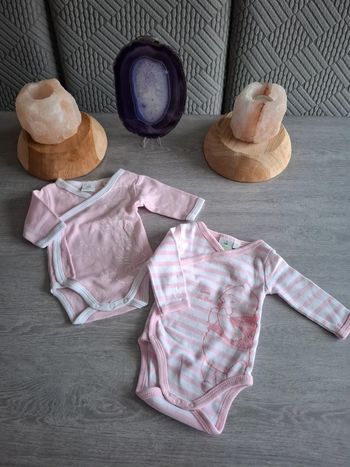 Lot de 2 bodies disney 1 mois