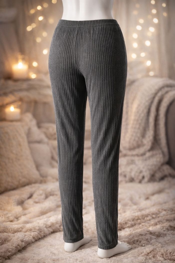 Pantalon doux gris - photo numéro 2