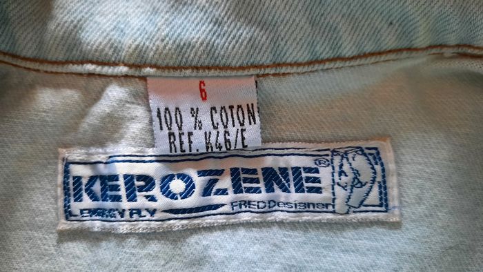 Veste en jean sans manche - photo numéro 7