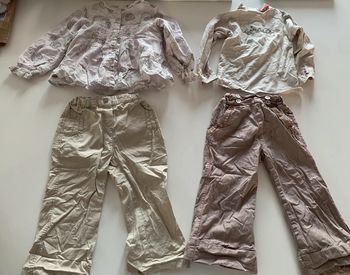Lot deux tenues printemps 23 mois