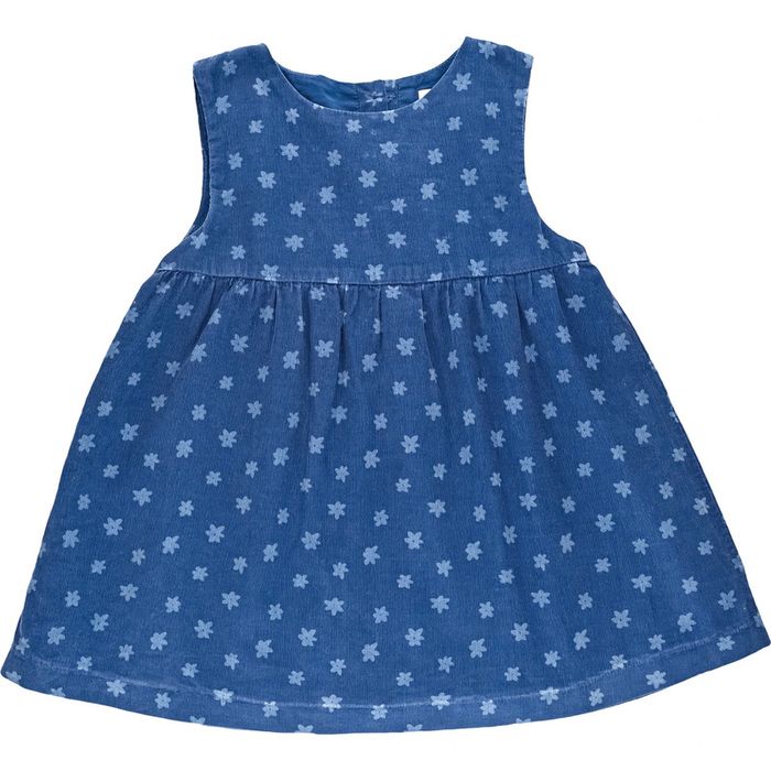 Knot Robe sans manche 24 mois en velours côtelé