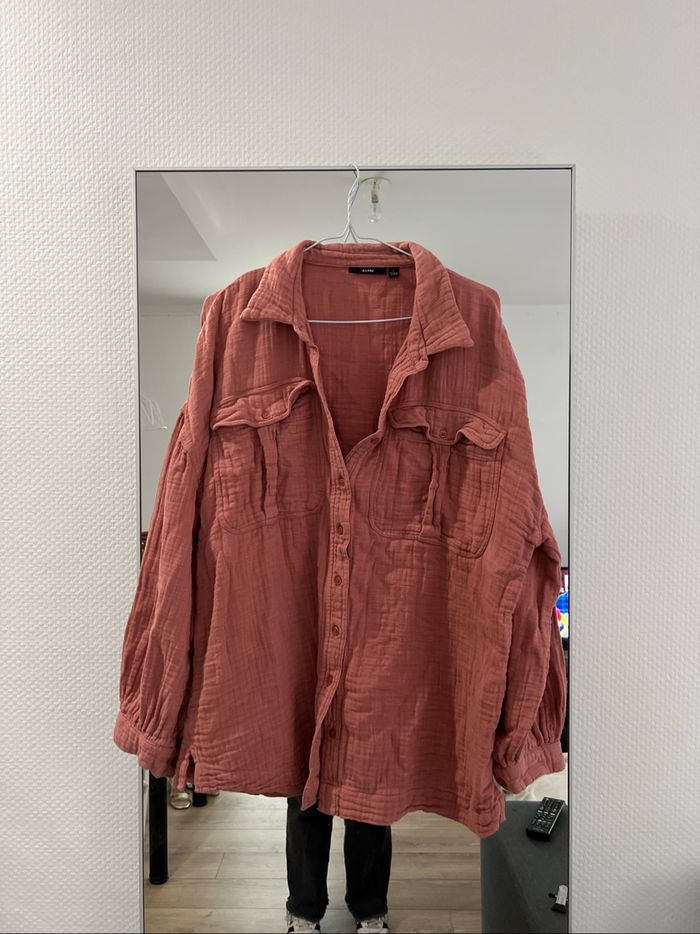 Chemise saumon, Kiabi L