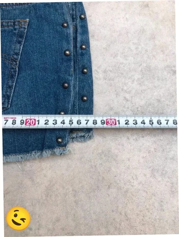 Short Levi's 501 W32 FR42 Bleu Femme Women #SHO47 - photo numéro 3