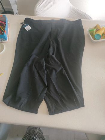 Pantalon Brice coupe ajustée taille 52 noir