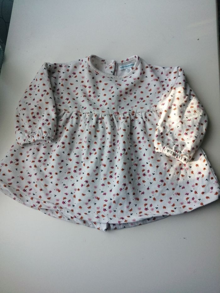 Robe molletonnée 12 mois