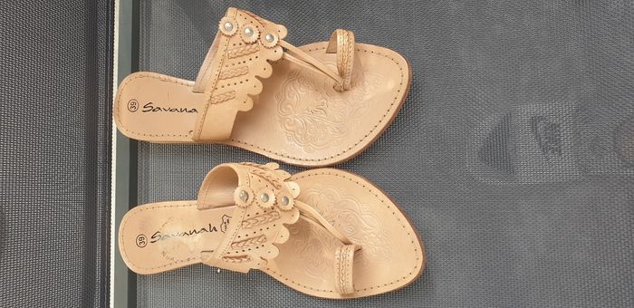 Claquette beige savanah 39 - photo numéro 5