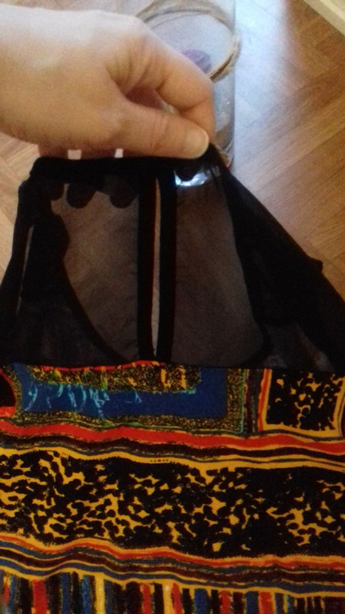 Top imprimé et dos en voiles - photo numéro 4