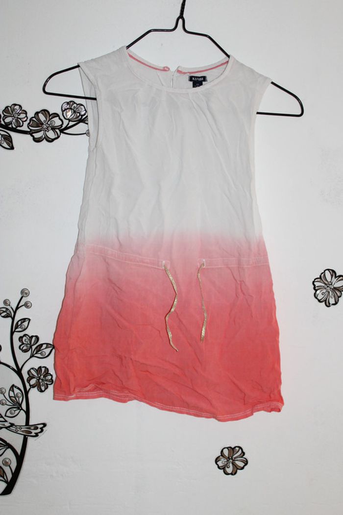 💖🤍 Robe Kiabi blanc et rose - Taille 4 ans 🤍💖
