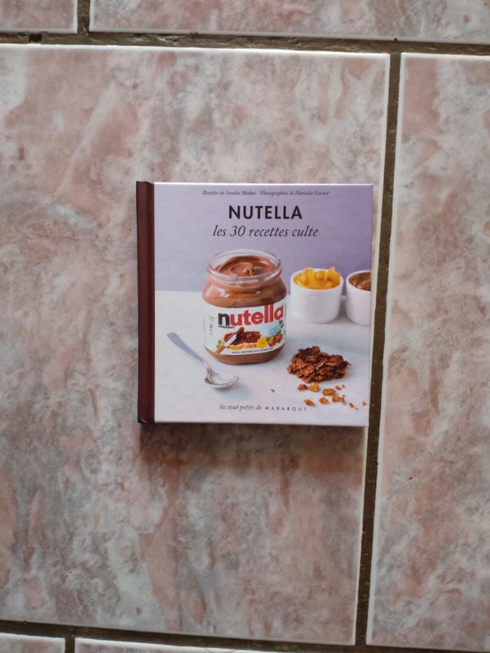Livre de recettes Nutella