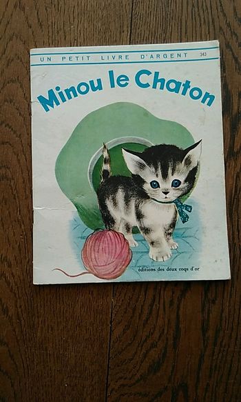 Livre minou le chaton