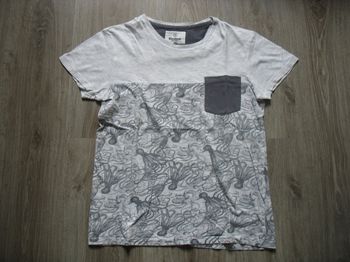 TEE SHIRT MC GRIS CLAIR "BIZZBEE" - TAILLE XS - n°08