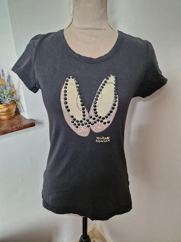 Tee shirt holly bracken chausson de dance