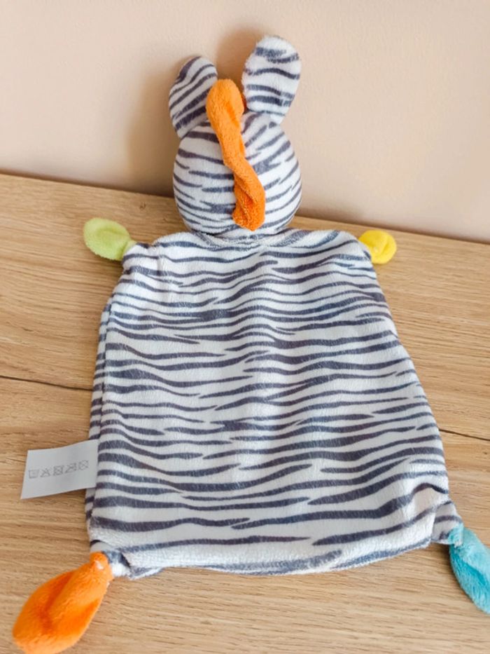 Doudou zèbre nicotoy - photo numéro 4