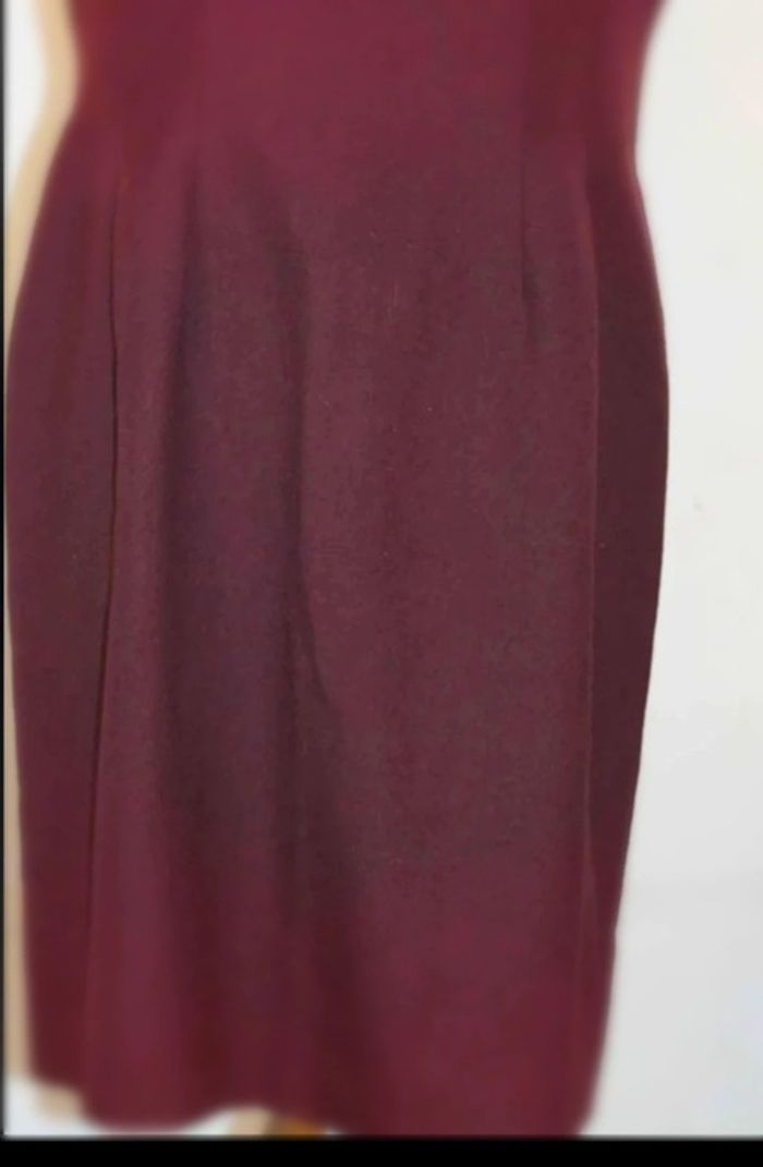 Robe - Lie de vin - Fait main - 44/46 - photo numéro 4