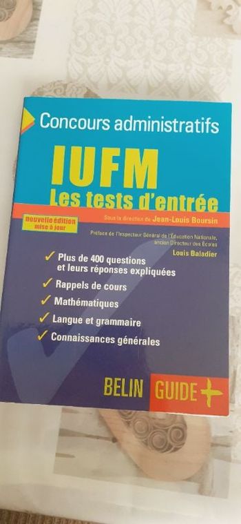 Test entrée agent administratif