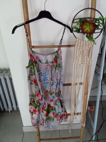 Belle combishort à fleurs S/M