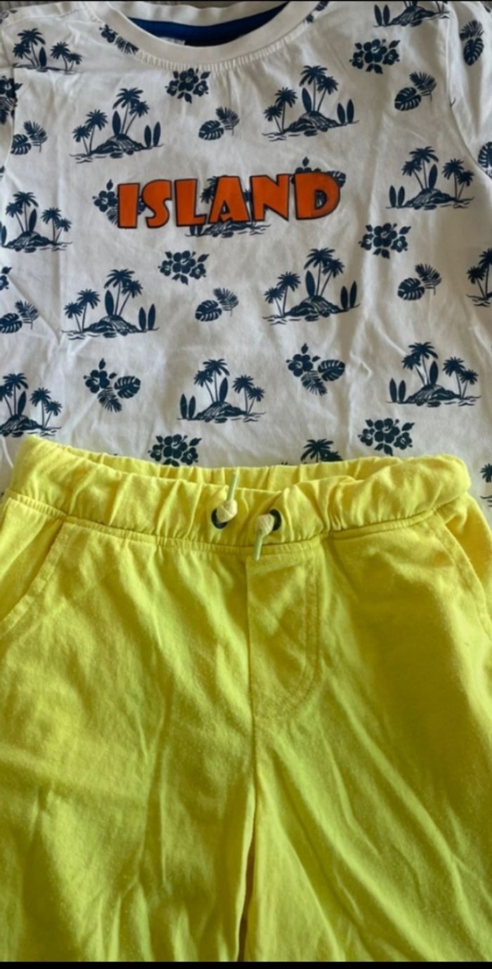 Ensemble été 🌅 garçon sergent major 5 ans