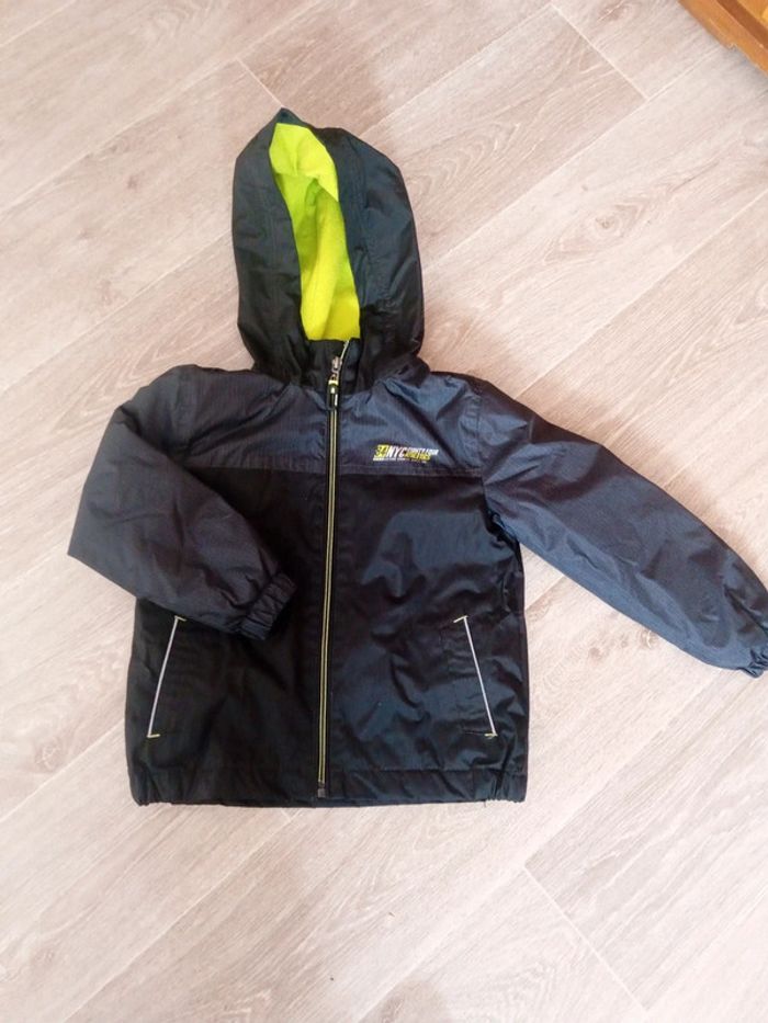 Veste coupe-vent doublée polaire 5 ans - photo numéro 3