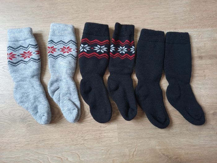 Chaussettes de ski 27-30