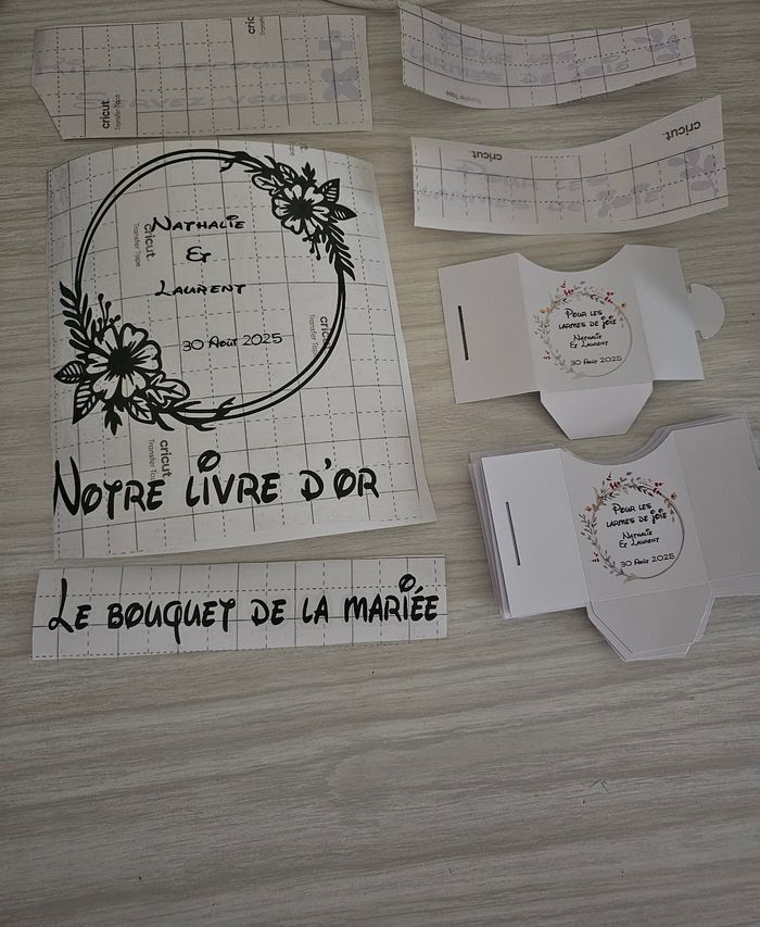 Lot Nathalie et Laurent mariage