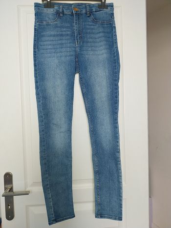 Jeans skinny taille haute