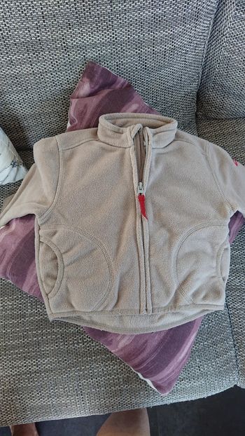 Veste polaire 12 mois