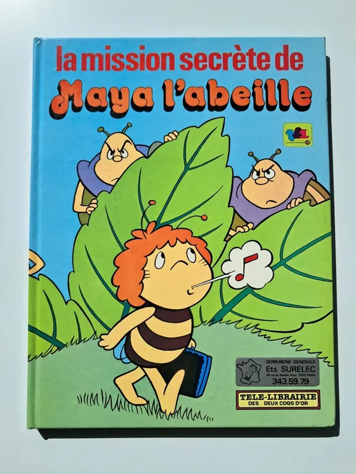 Livre La Mission Secrète de Maya L'Abeille