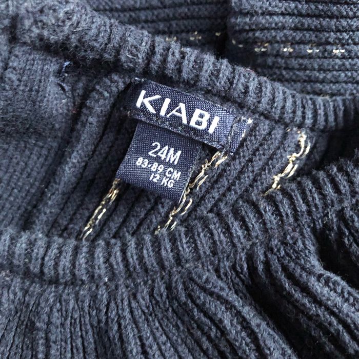 Robe bleu marine Fil or 2 ans Kiabi - photo numéro 7