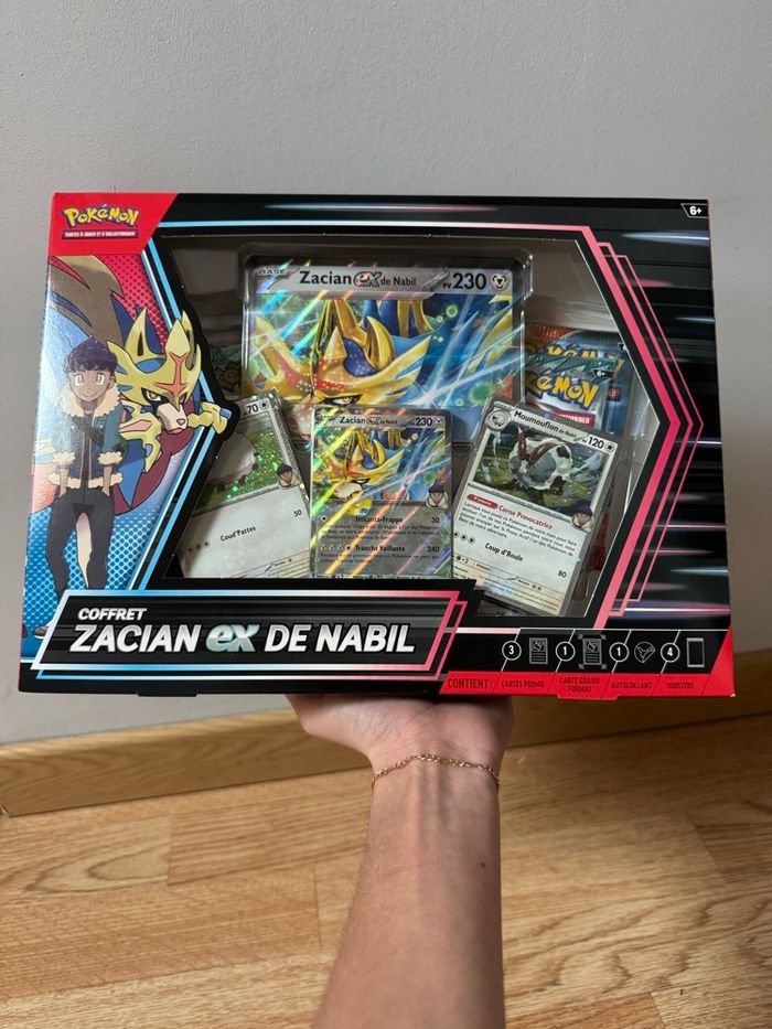 Coffret zacian ex de nabil - photo numéro 2