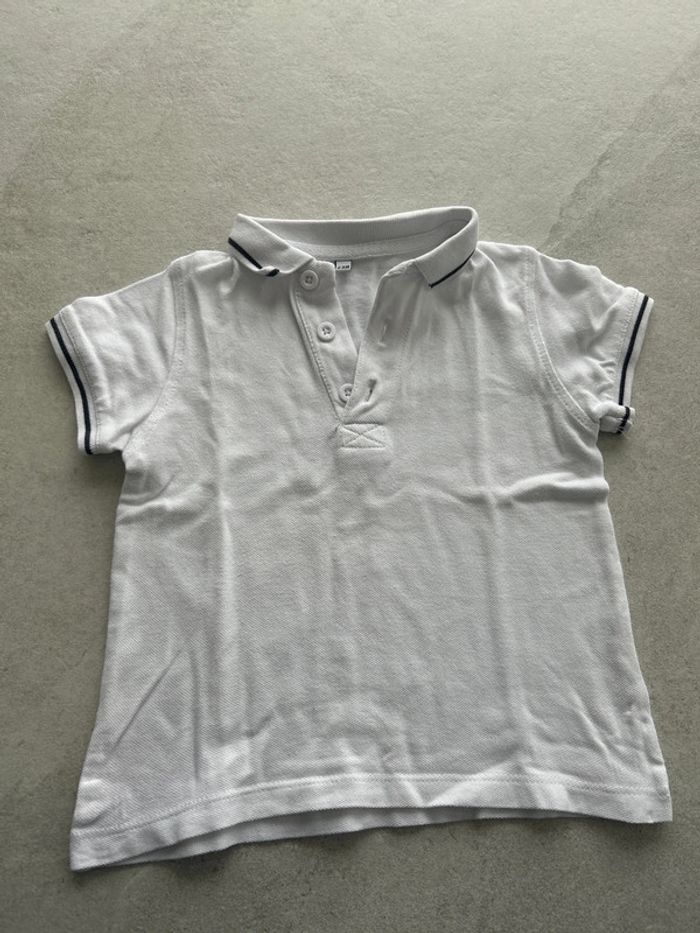 Polo blanc