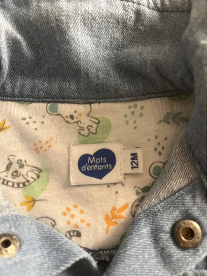 Veste en jean bébé garçon - photo numéro 3