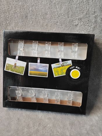 Guirlande lumineuse avec pince photos 