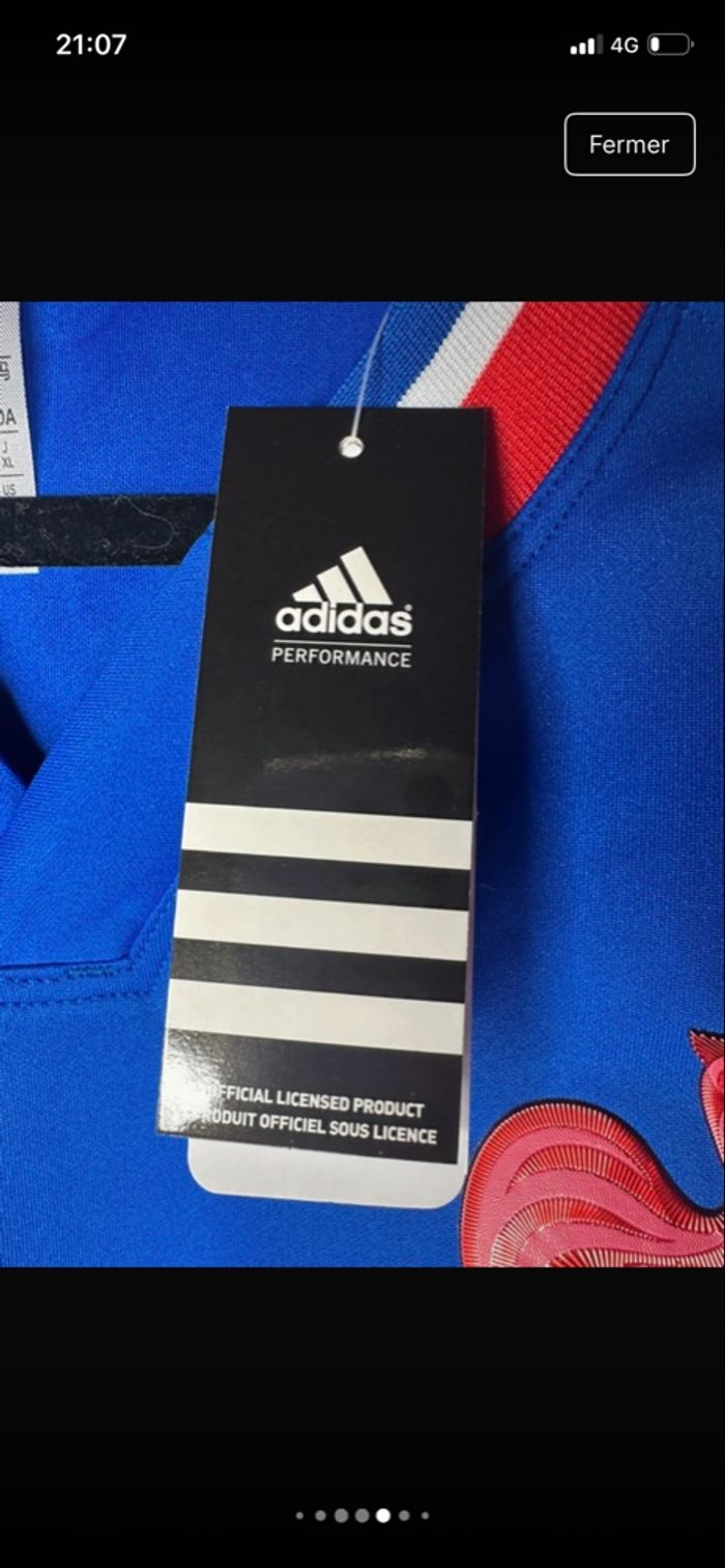 Maillot rugby équipe de France - photo numéro 6