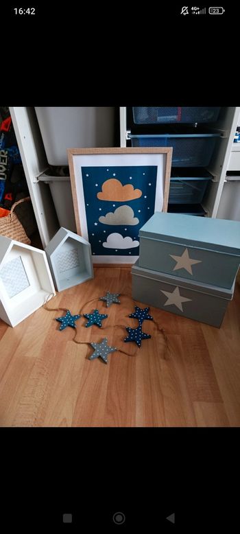 Lot décoration chambre 