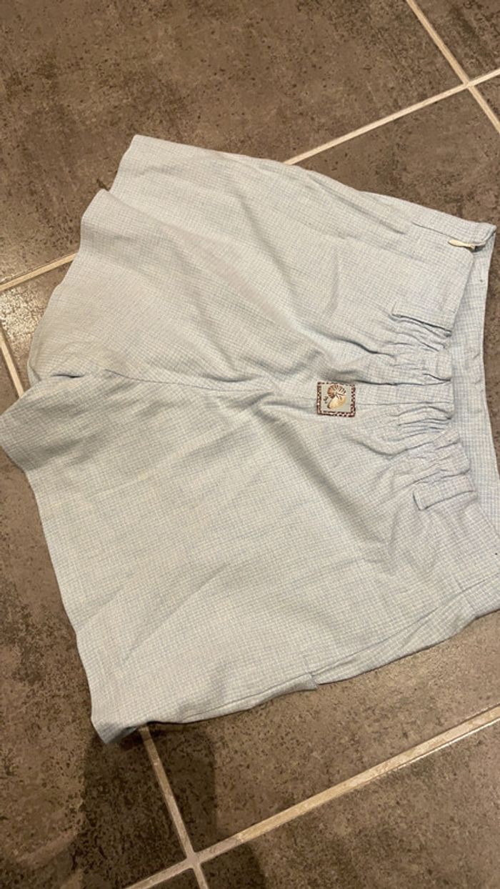 Short bleu et blanc - photo numéro 2