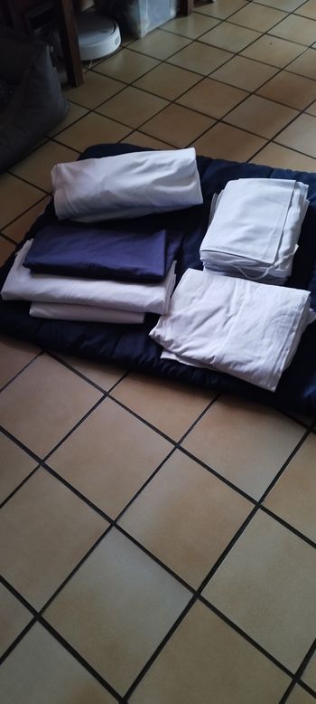 Lot linge de lit 80X190