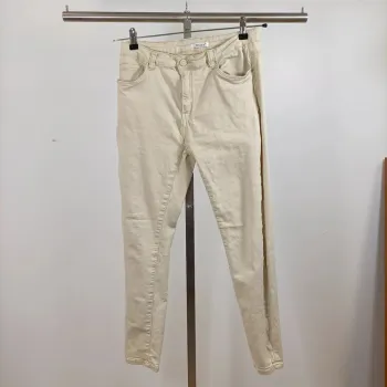 Jean skinny beige Nina Carter taille XXL – coupe ajustée stretch A1044