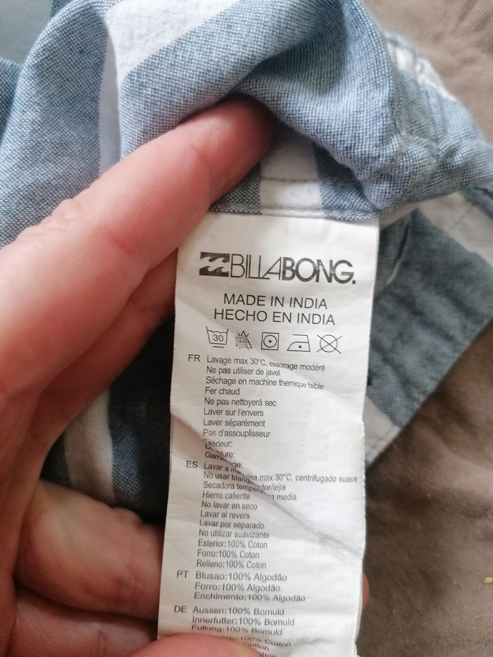 Chemise manches courtes 🩵 garçon 12 ans - photo numéro 7