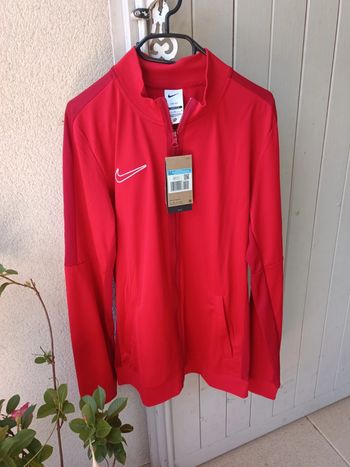 Veste de survêtement rouge Nike slim fit homme taille M