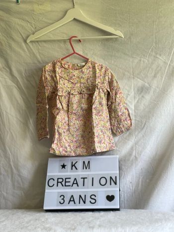 Blouse 36 mois tape à l’œil