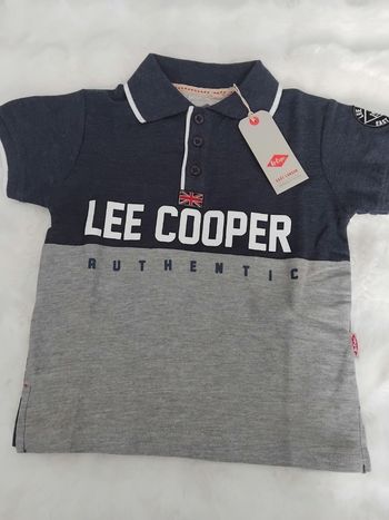 Polo garçon Lee Cooper neuf avec étiquettes 8 ans
