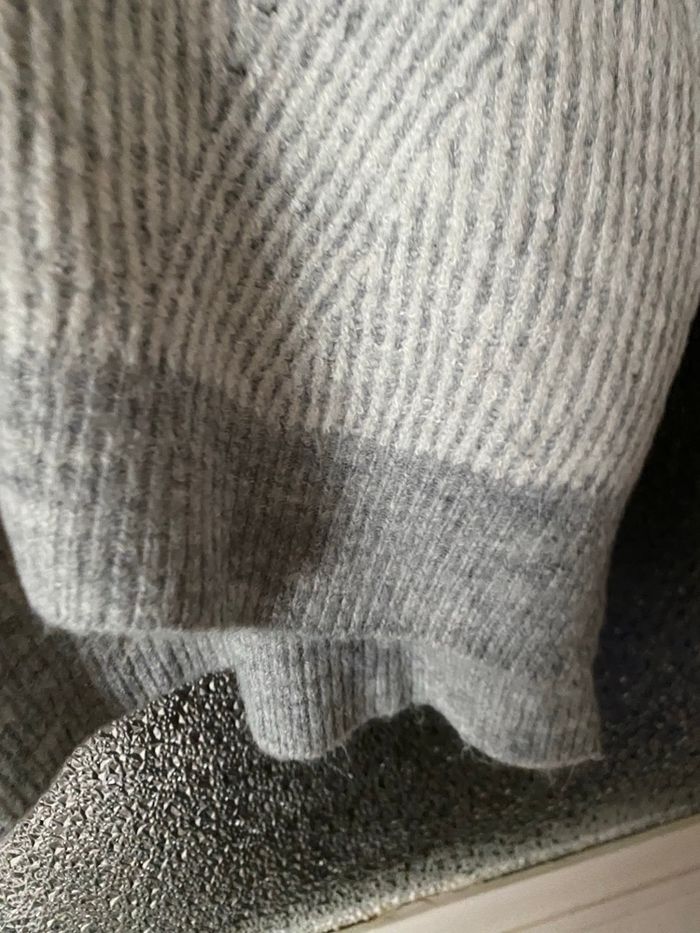 Pull col roule oversize gris Primark - photo numéro 5