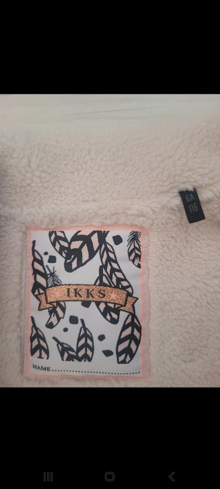 Veste fille ikks 6 ans - photo numéro 5