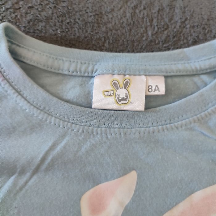 Tee-shirt 8 ans Lapin Crétin - photo numéro 3