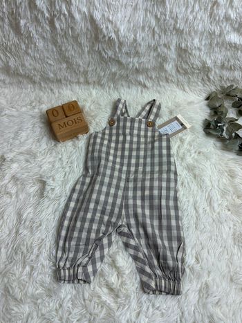 Salopette légère Lil Atelier taille naissance (1-2 mois)