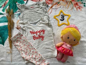 Ensemble bébé fille 3 mois